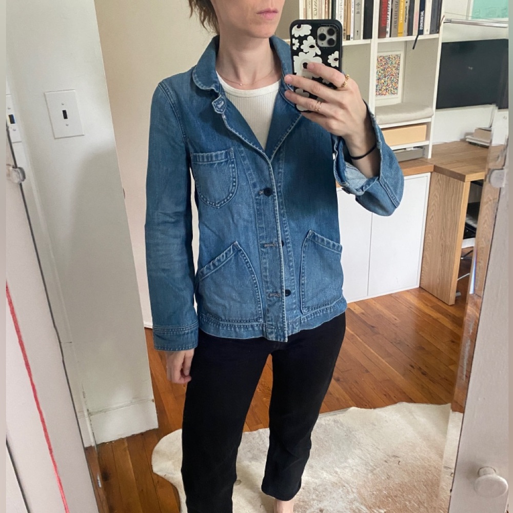MADEWELL jean jacket size S